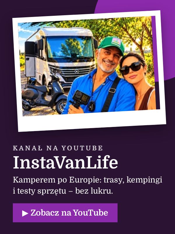 InstaVanLife – kanał o podróżach kamperem na YouTube